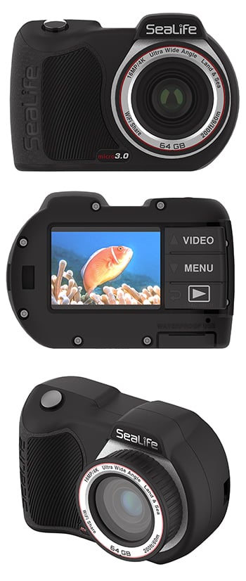 Sealife Micro3.0, super appareil photo pour commencer en plongée