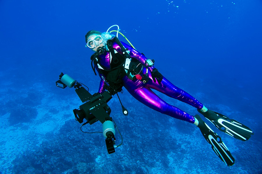 Helene de Tayrac, photographe et videaste sous-marine