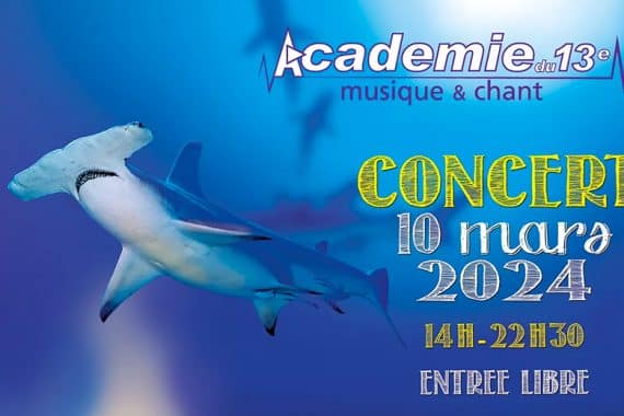 Cover concert Mokarran Académie du 13e